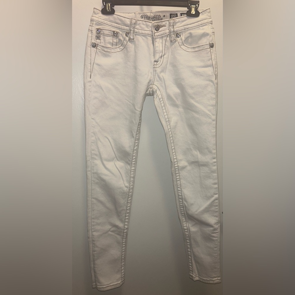 Miss Me 27 Straight/Ankle White 01 (off white)